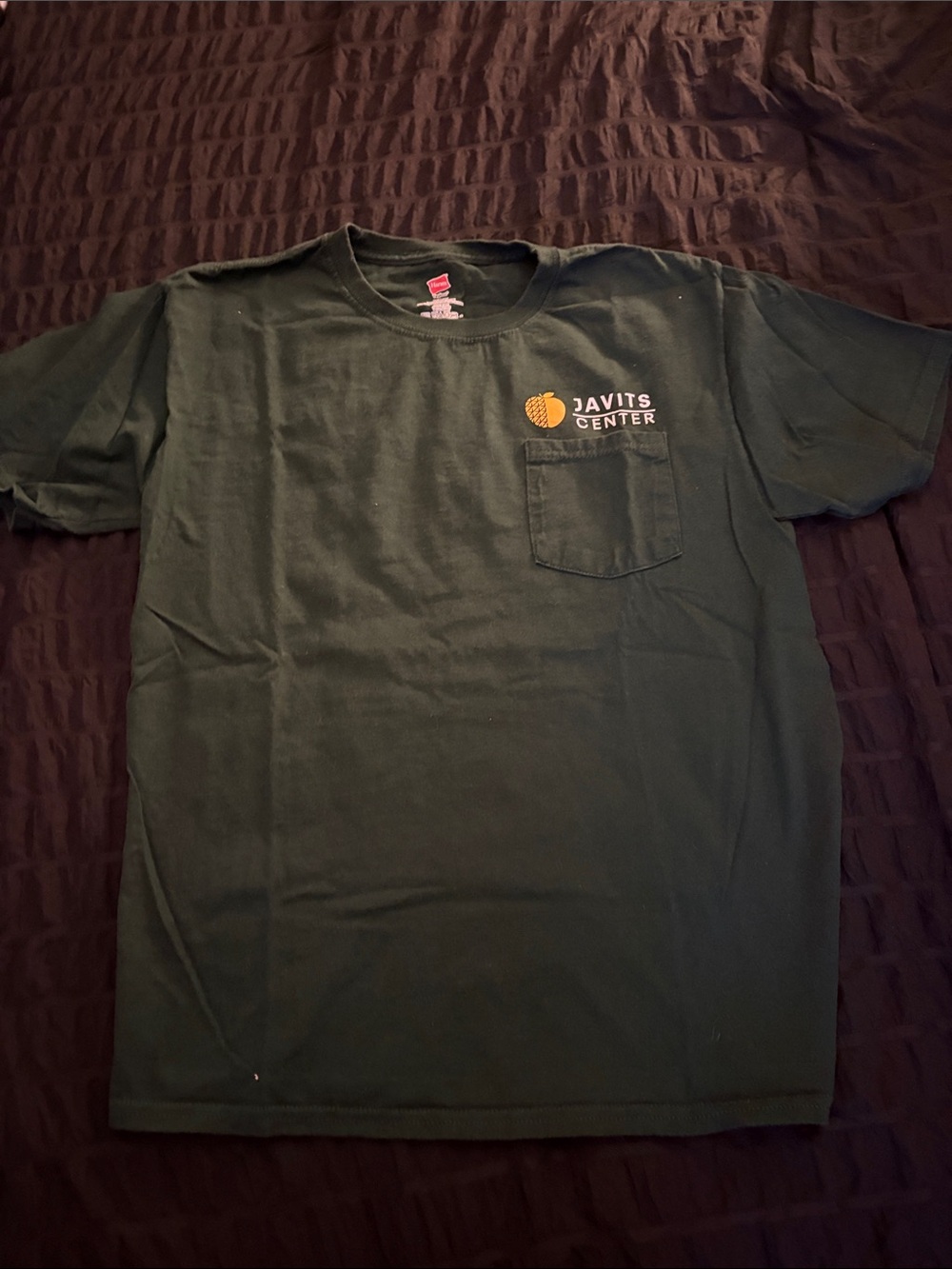 green javits center pocket tee